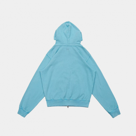 Зип-Худи MoroMoro Bow Graphic Zip-Up Hoodie Blue