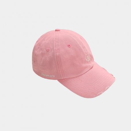 Кепка MoroMoro Distressed Logo Cap Pink