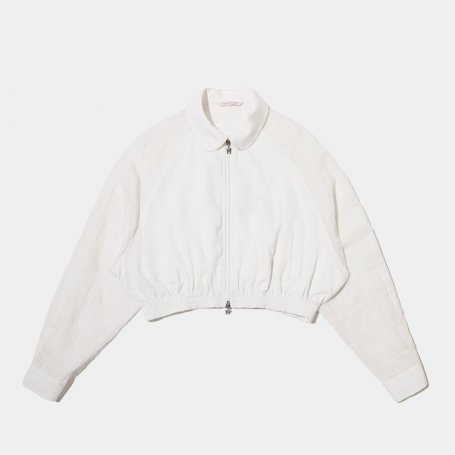 Куртка MoroMoro Sheer Panel Jacket White