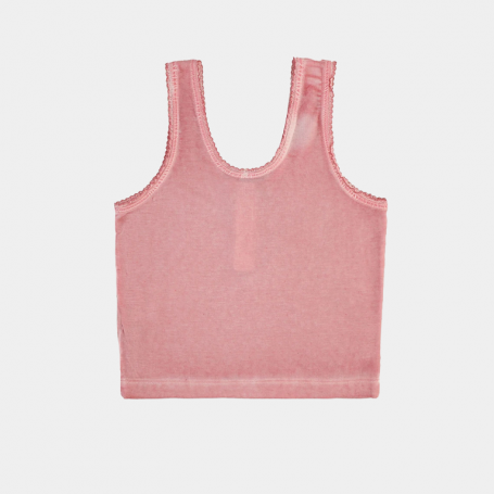 Топ MoroMoro Washed Crop Top Pink