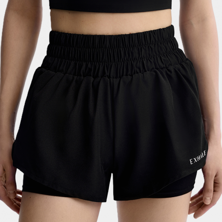 Шорты EXHALE Sol Lucet Omnibus Black