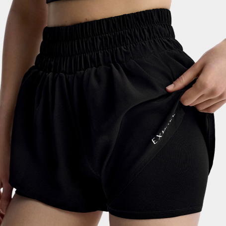 Шорты EXHALE Sol Lucet Omnibus Black