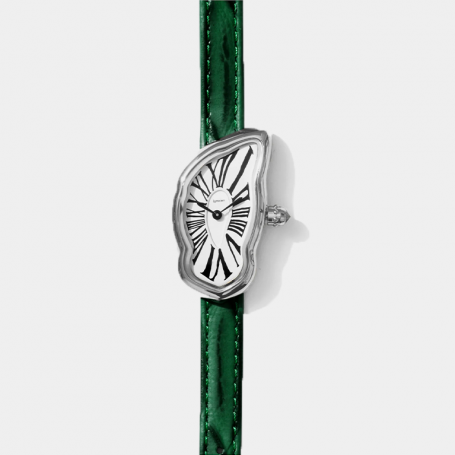Часы Laphont Melting Watch Small Silver Green