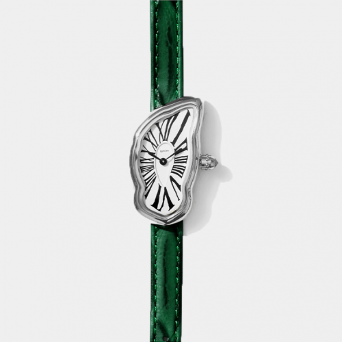 Часы Laphont Melting Watch Small Silver Green