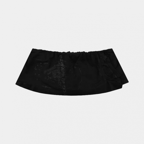 Юбка MasonPrince Low-Rise Mini Skirt Black
