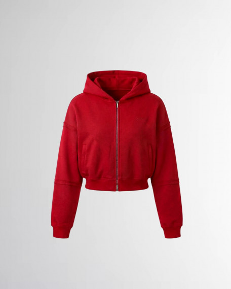 Зип-худи Sabe Cropped Red