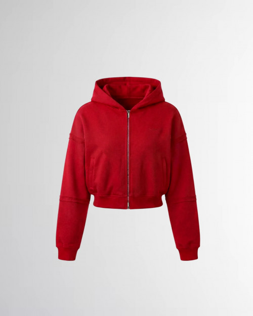 Зип-худи Sabe Cropped Red