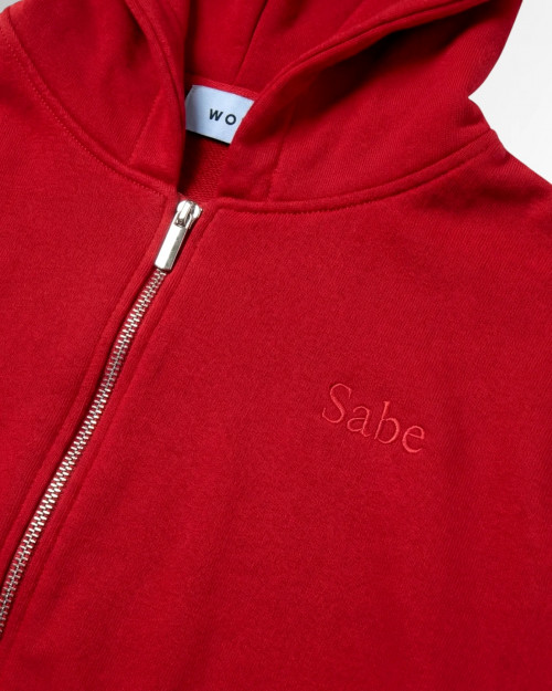 Зип-худи Sabe Cropped Red