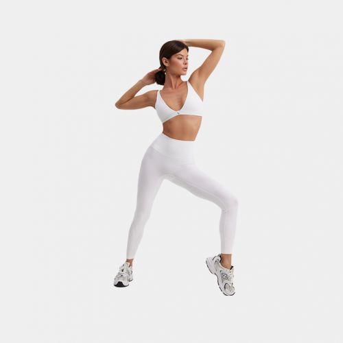 Леггинсы EXHALE Ars Longa Vita Brevis Est White