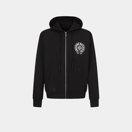 Зип-худи Chrome Hearts Las Vegas Exclusive Black Zip-up Hoodie Black