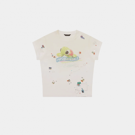 Футболка MasonPrince Resort Sea Turtle T-Shirt White