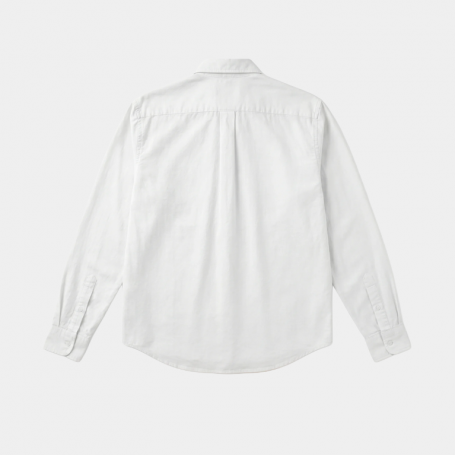 Рубашка MasonPrince Oversized Metal Label Shirt White