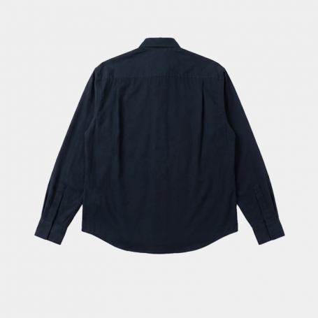 Рубашка MasonPrince Oversized Metal Label Shirt Navy