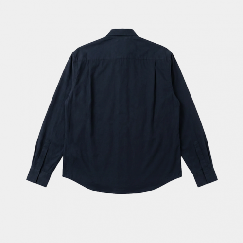 Рубашка MasonPrince Oversized Metal Label Shirt Navy