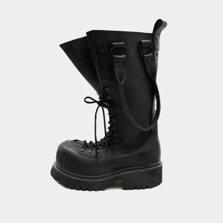 Ботинки MasonPrince Industry High-Top Boots Black
