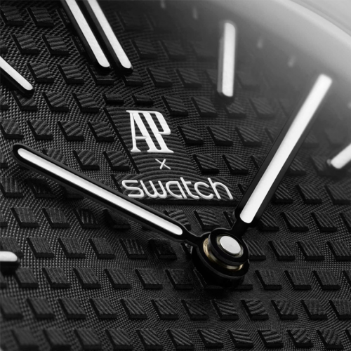 Часы Swatch x Audemars Piguet Bioceramic Royal Pop Ocho Negro