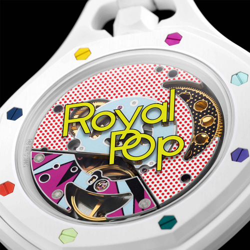 Часы Swatch x Audemars Piguet Bioceramic Royal Pop Huit Blanc