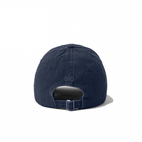 Кепка Alo Yoga Washed Off-Duty Cap Vintage Navy