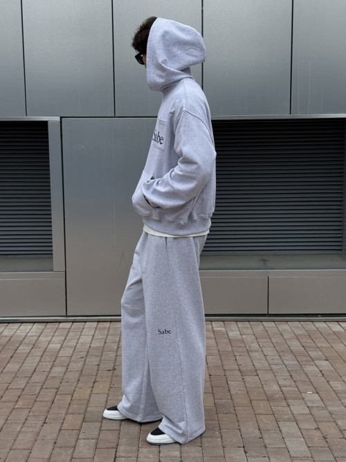 Брюки Sabe Logo Knee Sweatpants Melange