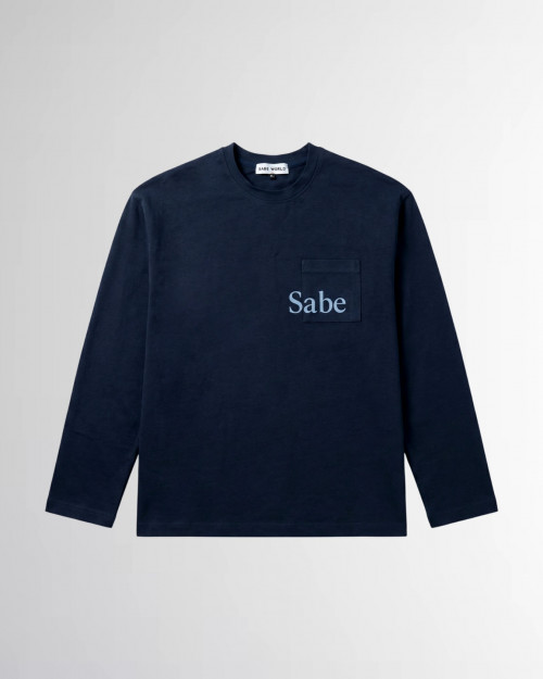 Лонгслив Sabe Longsleeve Pocket Navy