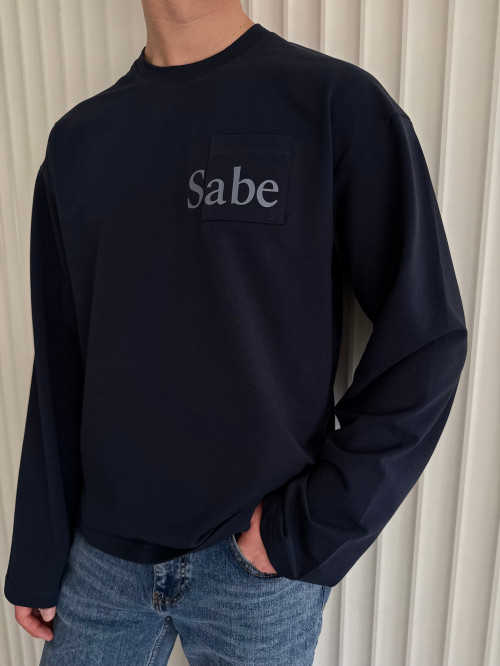 Лонгслив Sabe Longsleeve Pocket Navy