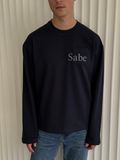 Лонгслив Sabe Longsleeve Pocket Navy