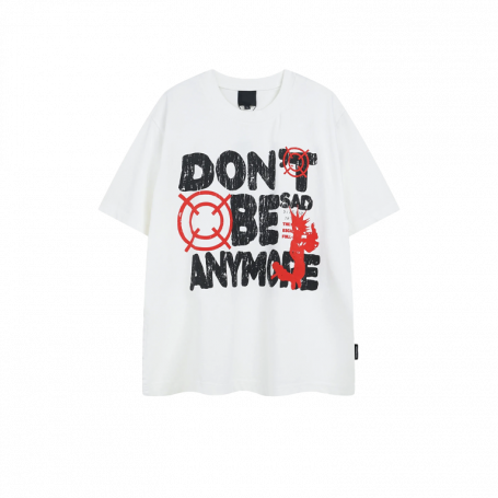 Футболка VINMUK Don't Be Sad Anymore T-Shirt White