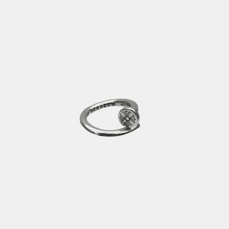 Кольцо Chrome Hearts Flat Nail Silver Ring
