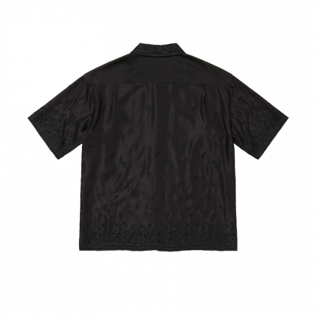 Supreme Nouveau Embroidered S/S Shirt Black