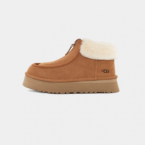 UGG Funkette Platform Boot Chestnut