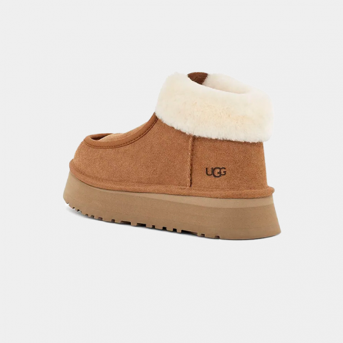 UGG Funkette Platform Boot Chestnut
