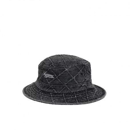 Supreme Punched Denim Crusher Black