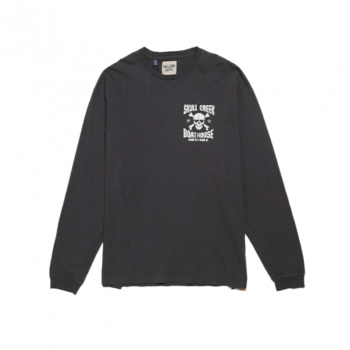 Лонгслив Gallery Dept Skull Greek Boathouse Longsleeve Black