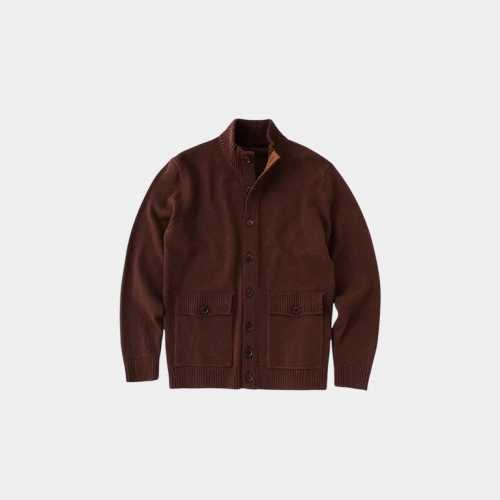 Кардиган Mr. Bu Men's Wool Cardigan Brown