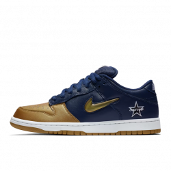 Nike SB Dunk Low x Supreme Jewel Swoosh Gold