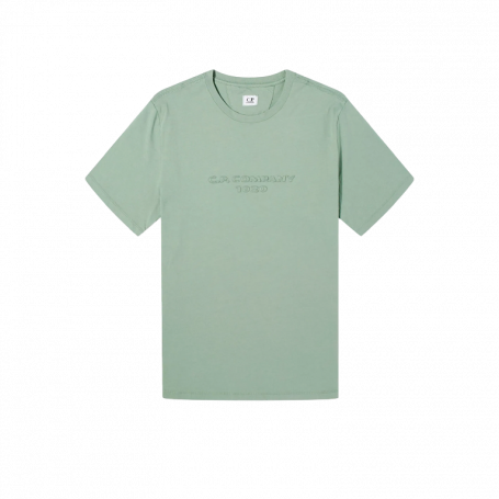Футболка C.P.Company Men's Logo T-Shirt Green Bay