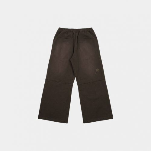 Штаны MoroMoro Embroidered Star Stud Sweatpants Brown