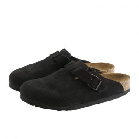 Сандали Birkenstock Boston Suede Black