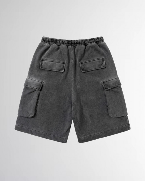 Шорты Sabe Shorts Acid Wash Dark Grey