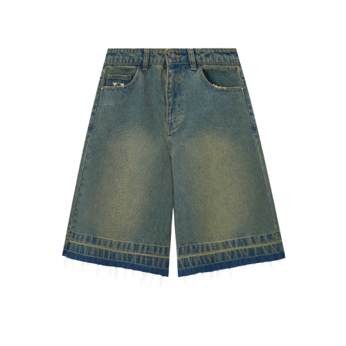Шорты Nude Project Old Baggy Basic Shorts Denim Medium Indigo