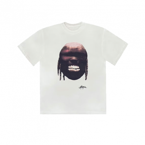 Travis Scott Utopia B2 Tee White