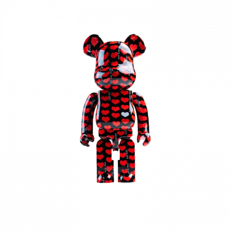 Bearbrick x Medicom Black Hearts 1000%