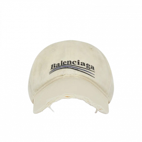 Кепка Balenciaga Political Campaign Destroy Cap Beige
