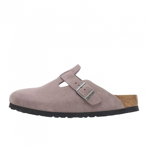 Сандали Birkenstock Boston Suede Faded Purple