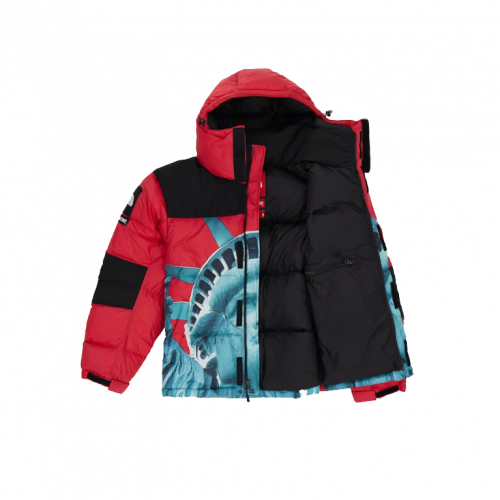 Supreme The North Face Statue of Liberty Baltoro Jacket Red