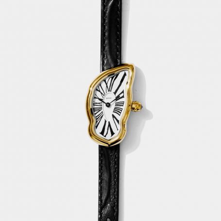 Часы Laphont Melting Watch Small Gold Black