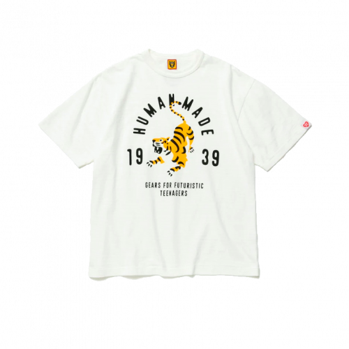 Human Made Tiger Graphic #3 T-Shirt White