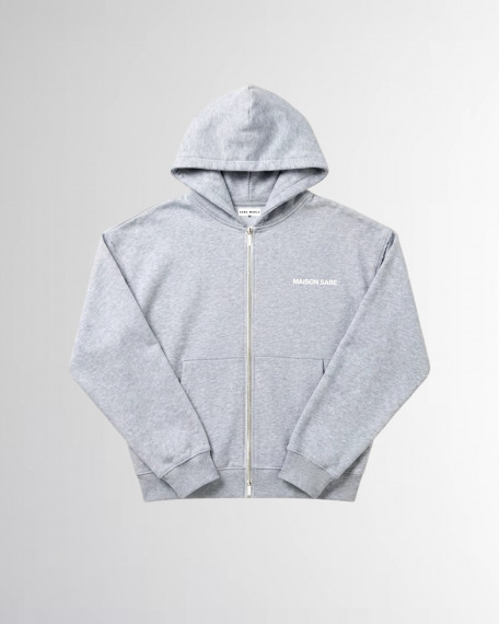 Зип-худи Sabe Maison Zip Hooded Heather Grey