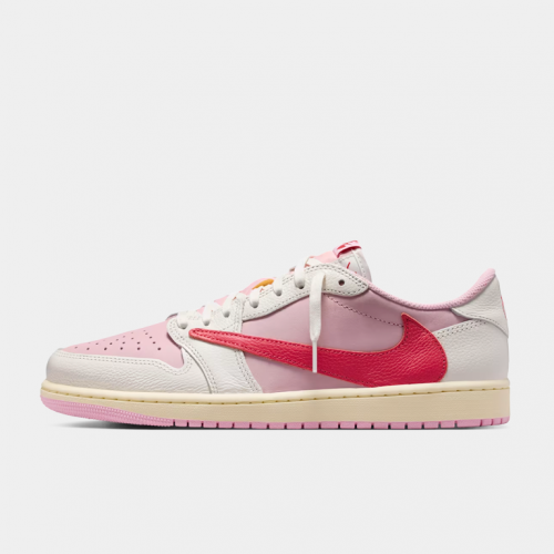 Кроссовки Air Jordan 1 Retro Low OG SP Travis Scott Sail Tropical Pink