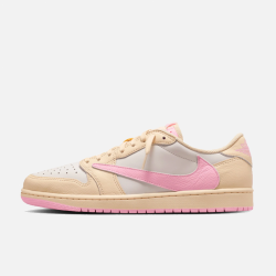 Кроссовки Air Jordan 1 Retro Low OG SP Travis Scott Shy Pink
